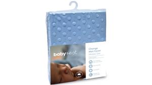 Baby Rest Universal Change Double Pack Mat Cover - Blue