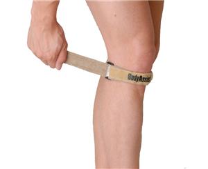 Bodyassist One Size Patella Knee Strap in Beige Terry material