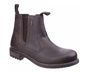 Cotswold Mens Worcester Moisture Wicking Pull On Boots (Brown) - FS4174