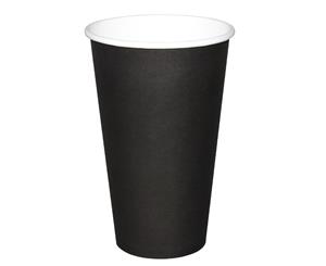 Fiesta Disposable Black Hot Cups 450ml X1000