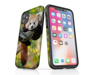 For iPhone 11 Case Protective Back Cover Red Panda