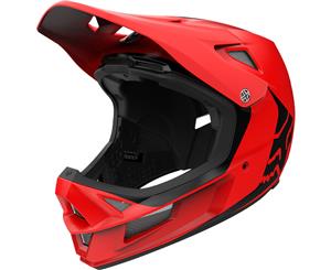 Fox Rampage Comp Full Face MIPS MTB Helmet Infinite Bright Red