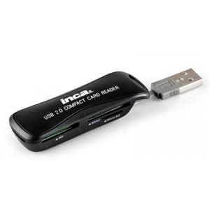 Inca - 560965 - USB 2.0 Compact Card Reader