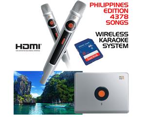 Miic Star Philippines Edition 4378 Songs Wireless Karaoke System