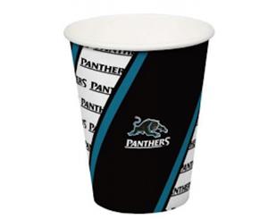 Penrith Panthers NRL 6 Pack Team Logo Birthday Celebration Paper Party Cups