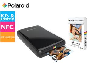 Polaroid ZIP Mobile Printer w/ ZINK Photo Paper 30-Pack