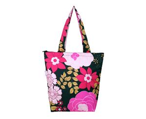Sachi Insulated Folding Market Tote Bag - Floral Bloom