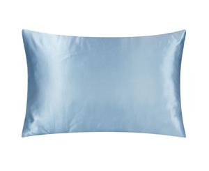 Satin Pillowcase Soft Blue