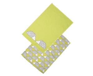 Scion Spike Set of 2 Tea Towels Green