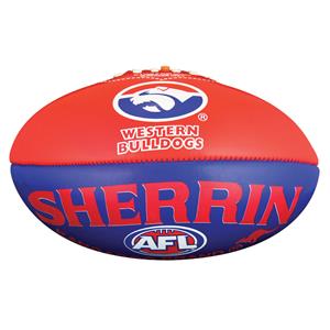 Sherrin AFL Western Bulldogs Softie Ball