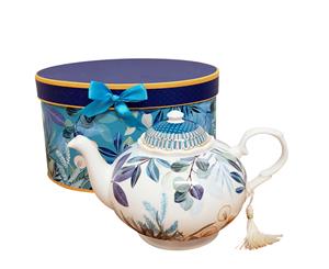 Teapot in Gift Box - Tropical Blue