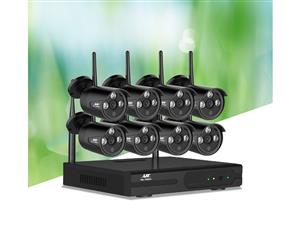 UL-tech Wireless CCTV Security Camera System IP 1080P WIFI 8CH NVR Day Night