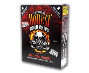 World's Hottest Corn Chips - Carolina Reaper & Scorpion Extreme Chillies - Seed Bank