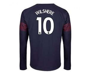2018-2019 Arsenal Puma Away Long Sleeve Shirt (Wilshere 10)