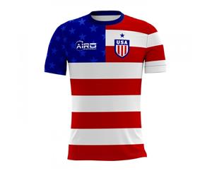 2018-2019 USA Home Concept Football Shirt (Kids)
