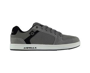 Airwalk Kids Brock Junior Skate Shoes Boys Lace Up Sport Trainers Sneakers - Charcoal