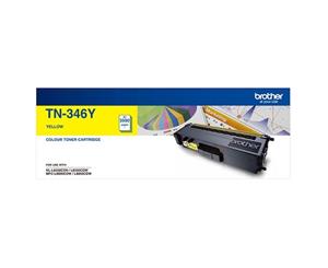 Brother TN-346YYellow Toner 3500 Page Suit HL-L8350CDW