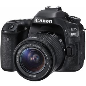 Canon - EOS 80D Single Kit - 18-55mm