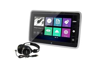 Elinz 10.1" TFT Active Headrest Car DVD Player Touch Screen Slim Full HD 1080P HDMI Games