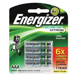 Energizer Rechargeable AAA Battery (4 pack)