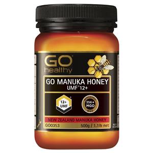 GO Healthy Manuka Honey UMF 12+ (MGO 350+) 500gm