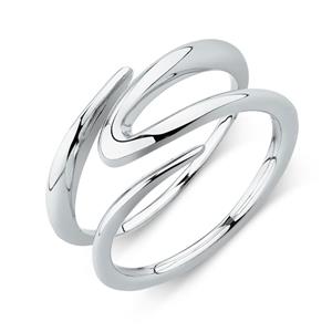 Mark Hill Slim Ring in 10ct White Gold
