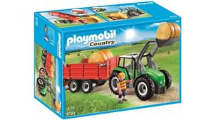 Playmobil Large Tractor with Trailer