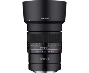 Samyang 85mm f/1.4 MF Lens for Nikon Z Mount