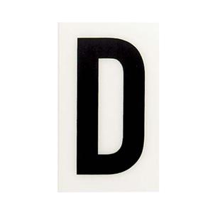 Sandleford 60 x 35mm D White Self Adhesive Letter