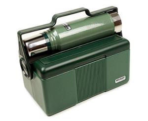Stanley Lunch Box Cooler Combo set 6.6L Cooler & 1L Classic Vacuum Insulated Flask - Green