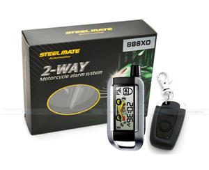 Steelmate 886XO 2-Way Motorcycle Security Alarm System
