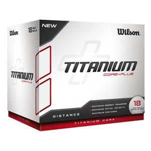Wilson Titanium 18 Pack Golf Balls