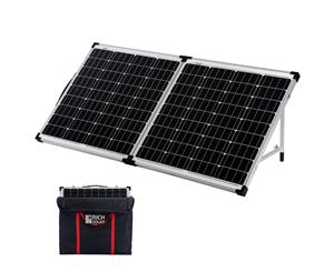 180W Folding Solar Panel Kit 12V Mono Caravan Boat Camping