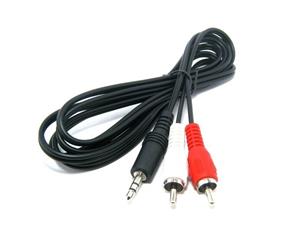3.5mm to RCA AUX Audio Cable 1 Metre