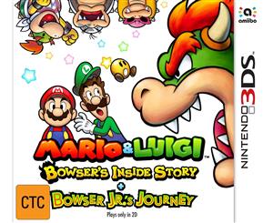 3DS Mario & Luigi Bowser's Inside Story + Bowsers Jr.'s Journey Game
