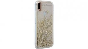 3SIXT PureGlitz Case for iPhone X - Gold/Silver