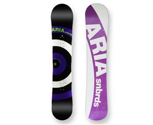 Aria Snowboard Target Stick Camber Capped 157cm