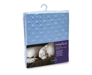 Babyrest Universal Change Mat Cover Minkie Dot - Blue