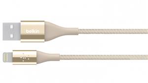 Belkin Mixit Duratek Lightning to USB Cable - Gold