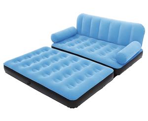 Bestway Inflatable Couch Chair Sofa Air Bed Mattresses Sleeping Mats - Blue