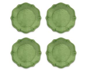 Epicurean Set of 4 Amazon Green Melamine Side Plates