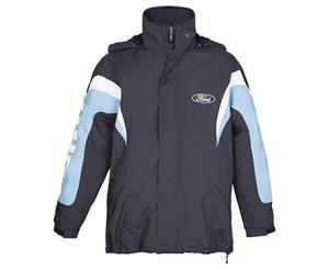 Ford Performance Jacket Jumper Hoodie Embroidered Fleece lined detachable hood