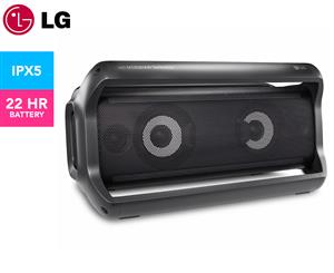 LG PK7 Portable Bluetooth Speaker w/ Meridian Technology - Black