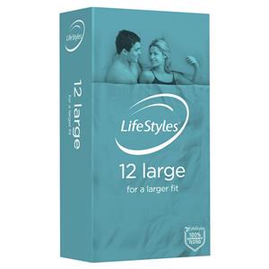 Lifestyles Condoms Large 12 Pack