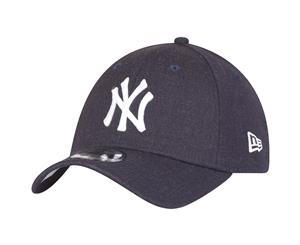 New Era 39Thirty Cap - HEATHER New York Yankees navy