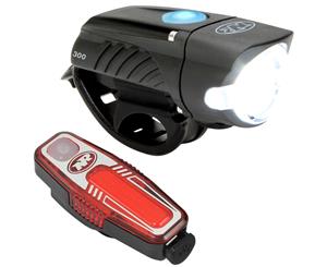 Nite Rider Swift 300 + Sabre 80 USB Bike Light Set