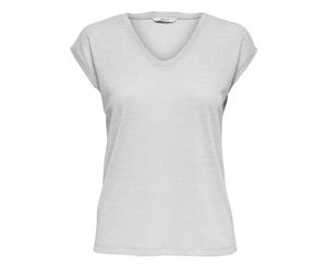Only Women's Top In Silver