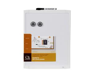 Quartet 36cm White Wall Mountable Magnetic Whiteboard/Marker/Magnet Home Office