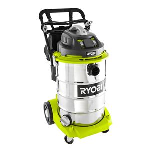 Ryobi 1400W 60L Stainless Steel Wet And Dry Vacuum