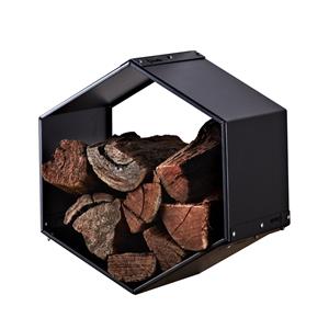 Scandia 500mm Black Beehive Log Storage